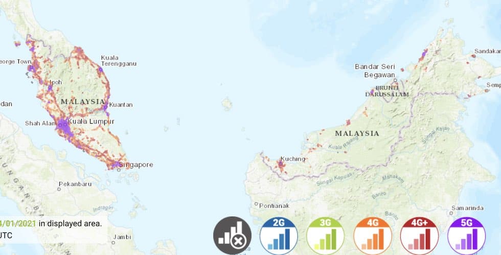 npref Coverage map(Unifi)