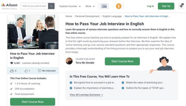 How to Pass Your Job Interview in English