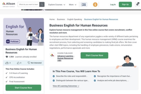 Business English for Human Resources