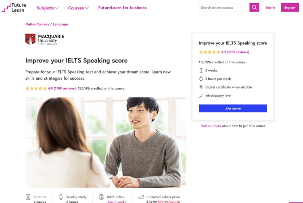 Improve your IELTS Speaking score