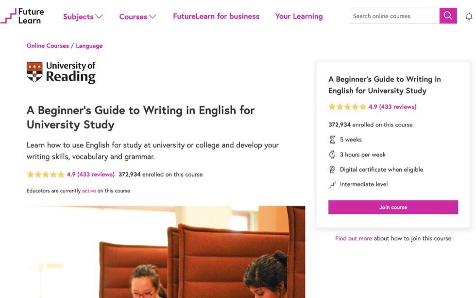 A Beginner's Guide to Writing in English for University Study