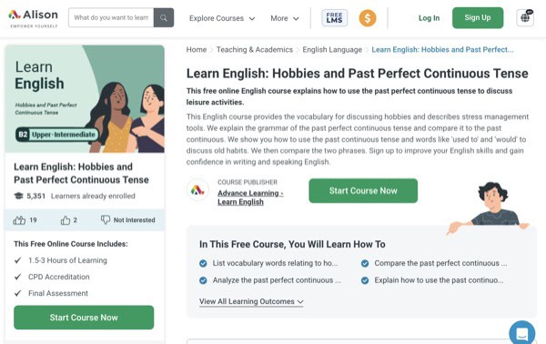 Learn English: Hobbies and Past Perfect Continuous Tense