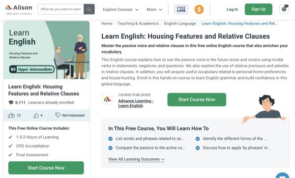 Learn English: Housing Features and Relative Clauses