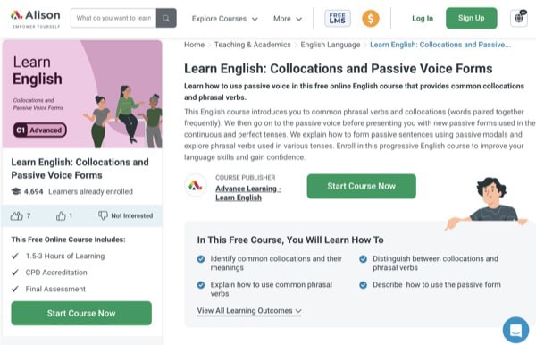 Learn English: Collocations and Passive Voice Forms